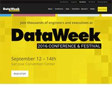 Tablet Screenshot of dataweek.co