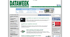 Desktop Screenshot of dataweek.co.za
